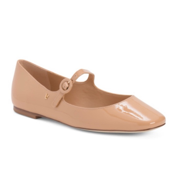 Larroude Shoes - Made In Brazil Patent Leather Handmade Blair Mary Jane Flats